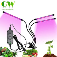 Full Spectrum Phytolamps DC5V USB LED Grow Light 3W 9W 15W 18W 27W 30W 45W Desktop Clip Phyto Lamps for Plants Flowers Grow Box