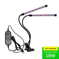 Full Spectrum Phytolamps DC5V USB LED Grow Light 3W 9W 15W 18W 27W 30W 45W Desktop Clip Phyto Lamps for Plants Flowers Grow Box