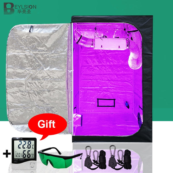 BEYLSION 600D Indoor Hydroponics Grow Tent Hydroponic Grow Box Grow Room Tent Plant Growing Tents For Indoor Plants Hydroponic